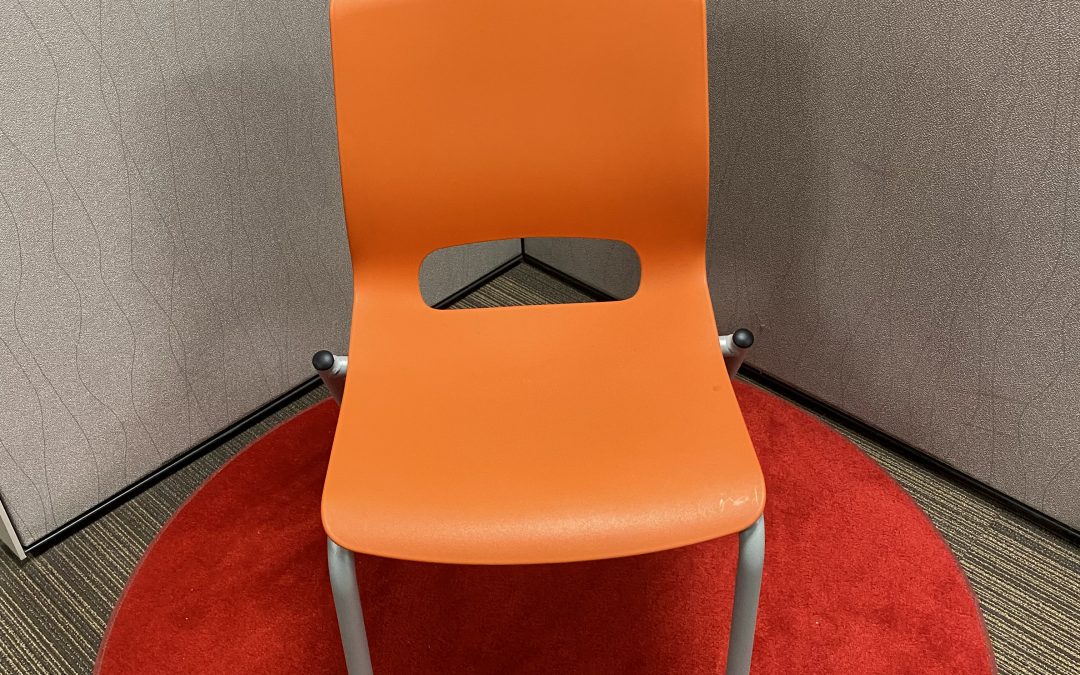 HON Motivate 4 Leg Stack Chair, Set of 2 – $375